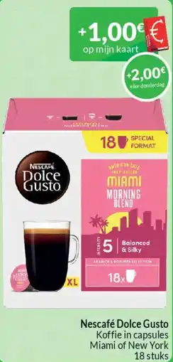 Intermarché Nescafé dolce gusto aanbieding