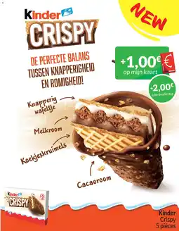 Intermarché Kinder Crispy aanbieding
