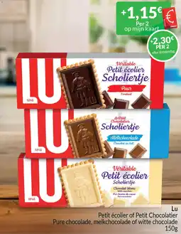 Intermarché LU Petit écolier of Petit Chocolatier aanbieding