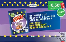 Intermarché Pasquier pitch brioche met stukjes melkchocolade aanbieding