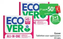Intermarché Ecover tabletten voor vaatwassers aanbieding