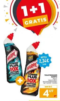 Trafic Toiletreiniger harpic aanbieding