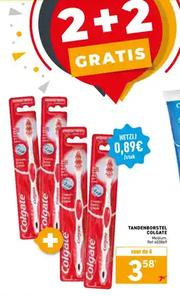 Trafic Tandenborstel colgate aanbieding