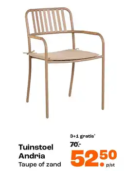 Kwantum Tuinstoel Andria aanbieding