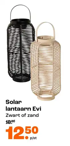 Kwantum Solar lantaarn Evi aanbieding