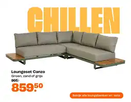 Kwantum Loungeset Canzo aanbieding