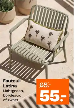 Kwantum Fauteuil Latina aanbieding