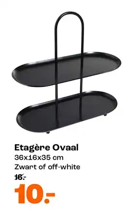 Kwantum Etagère Ovaal aanbieding