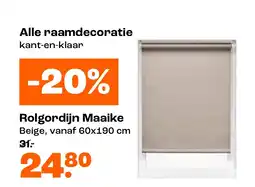 Kwantum Rolgordijn Maaike aanbieding