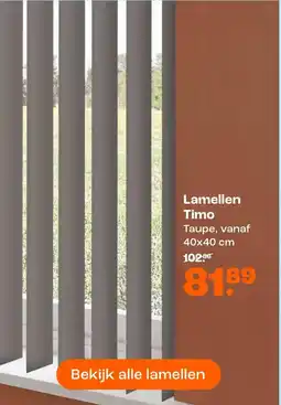 Kwantum Lamellen Timo aanbieding
