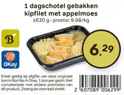 Bon Ap 1 dagschotel gebakken kipfilet met appelmoes aanbieding