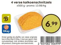 Bon Ap 4 verse kalkoenschnitzels aanbieding