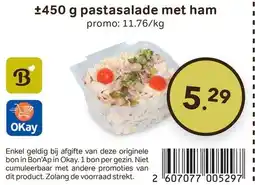 Bon Ap Pastasalade met ham aanbieding
