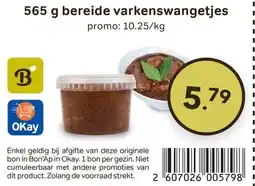 Bon Ap Bereide varkenswangetjes aanbieding