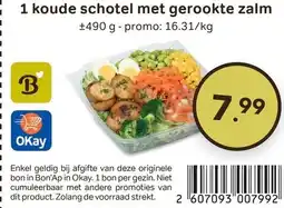 Bon Ap 1 koude schotel met gerookte zalm aanbieding