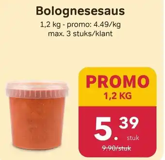 Bon Ap Bolognesesaus aanbieding