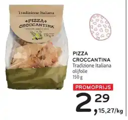 Alvo Pizza croccantina aanbieding