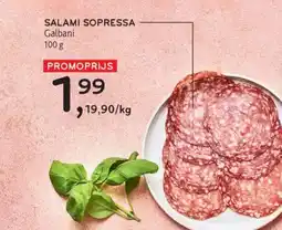 Alvo Salami sopressa aanbieding