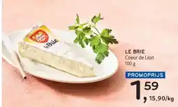Alvo Le brie aanbieding