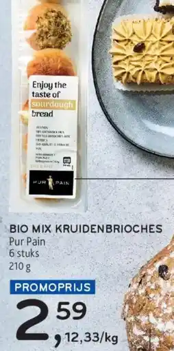 Alvo Bio mix kruiden brioches aanbieding