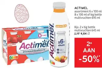 Alvo Actimel aanbieding