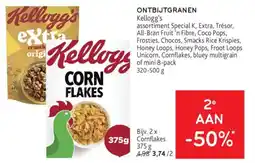 Alvo Ontbijtgranen Kellogg's aanbieding