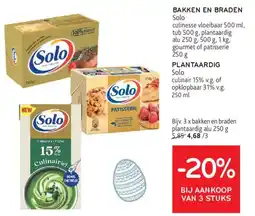 Alvo Bakken en braden Solo aanbieding