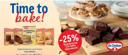 Alvo Ontdek de bakmixen van Dr. Oetker aanbieding