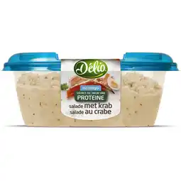Albert Heijn Délio No mayo met krab salade aanbieding