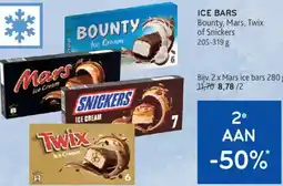 Alvo ICE BARS Bounty, Mars, Twix of Snickers aanbieding