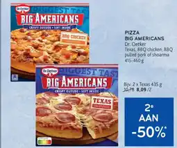 Alvo Pizza big americans Dr.Detker aanbieding