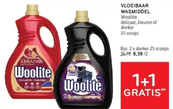 Alvo Vloeibaar wasmiddel Woolite aanbieding