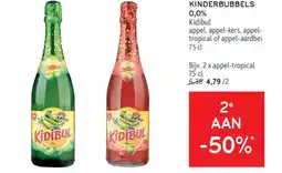 Alvo Kinderbubbels 0,0% Kidibul aanbieding