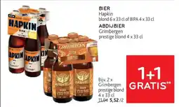 Alvo Bier hapkin abdijbier aanbieding