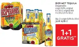 Alvo Bier met tequila desperados aanbieding