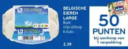 Alvo Belgische eieren large Boni aanbieding