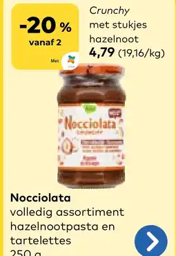 Bio Planet Nocciolata aanbieding