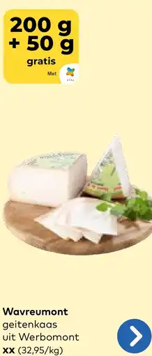 Bio Planet Wavreumont geitenkaas aanbieding