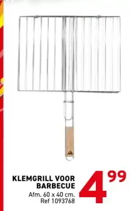 Trafic Klemgrill voor barbecue aanbieding