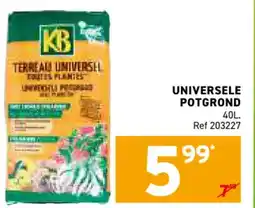 Trafic Universele potgrond aanbieding