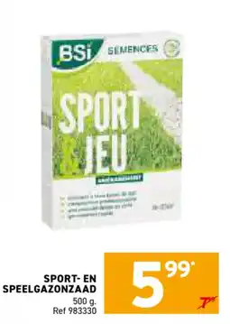 Trafic Sport- en speelgazonzaad aanbieding