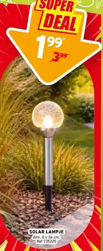 Trafic Solar lampje aanbieding