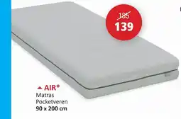 Weba Air matras Pocketveren aanbieding