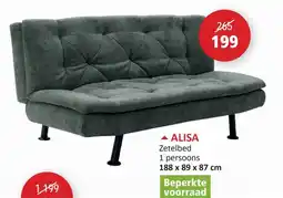 Weba Alisa zetelbed aanbieding