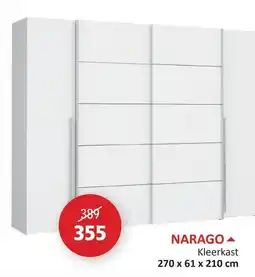 Weba Narago kleerkast aanbieding