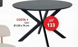 Weba Costa tafel aanbieding