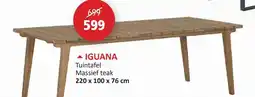 Weba Iguana Tuintafel aanbieding