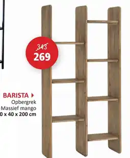 Weba Barista Opbergrek aanbieding
