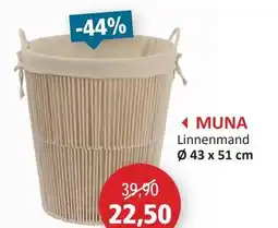 Weba Muna linnenmand aanbieding