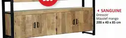 Weba Sanguine Dressoir Massief mango aanbieding